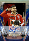 2026 Ethan Page Topps Chrome WWE BLUE REFRACTOR AUTO 048/150 AUTOGRAPH #BCA-ETP NXT