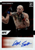 2022 Josh Emmett Panini Donruss Optic UFC Auto Autograph Signature Series #SS-JEM