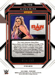 2023 Alexa Bliss Panini WWE Prizm Red Prizm 076/299 #139 Monday Night Raw