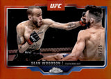 2025 Sean Woodson Topps Chrome UFC Orange Refractor 15/25 #87