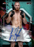 2024 Joe Pyfer Topps Finest UFC Auto Autograph Aqua Glitter #FA-JPR