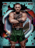 2025 Conor McGregor Topps Finest UFC Rare Aqua Glitter #201