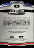2025 Javid Basharat Topps Chrome UFC Black Refractor 03/10 #68