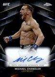 2024 Michael Chandler Topps Chrome UFC Auto Autograph Chrome Veteran Autograph #CVA-MCH