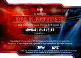 2025 Michael Chandler Topps Chrome UFC Auto Autograph UFC Signatures #SIG-MC UFC