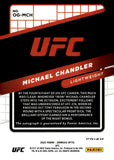 2022 Michael Chandler Panini Donruss Optic UFC Auto Autograph Opti-Graph #OG-MCH UFC