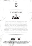 2025 Je'Von Evans Topps Royalty WWE 34/99 #027 NXT