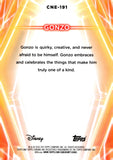 2026 Gonzo Topps Disney Neon Chrome Gold Shimmer 21/50 #CNE-191 The Muppets