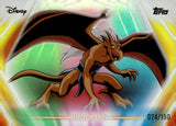 2026 Brooklyn Topps Disney Neon Pink Green Blue 024/150 #137 Gargoyles