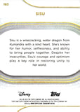 2025 Sisu Topps Disney Chrome Orange Wave Refractor 07/25 #193 Raya The Last Dragon