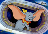 2025 Dumbo Topps Disney Chrome Blue Refractor 117/150 #88 Dumbo
