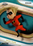 2025 Dash Parr Topps Disney Chrome Teal Refractor 064/299 #151 The Incredibles