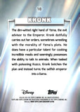 2026 Kronk Topps Chrome Disney Pink Refractor 096/250 #18 Emperor's New Groove