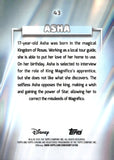 2026 Asha Topps Chrome Disney Magenta Refractor 077/399 #43 Wish