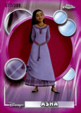 2026 Asha Topps Chrome Disney Magenta Refractor 077/399 #43 Wish