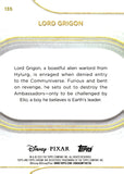 2025 Lord Grigon Topps Disney Chrome Mickey Mouse Black & White Shimmer Refractor #135 053/101 Elio