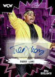 2026 Teddy Long Topps Decades WWE Auto Autograph WCW Purple Foil 52/75 #169A