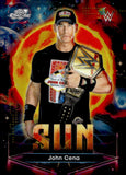 2026 John Cena Topps Chrome WWE Cosmic Planetary Pursuit Sun Case Hit #PPS-9 WWE Legends 2