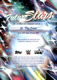 2026 Je'Von Evans Topps Chrome WWE Auto Autograph Future Stars #FSA-JEV NXT