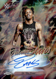 2026 Je'Von Evans Topps Chrome WWE Auto Autograph Future Stars #FSA-JEV NXT