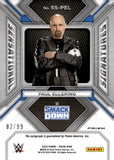 2024 Paul Ellering Panini Prizm WWE Auto Autograph Sensational Signatures Red Prizm 82/99 #SS-PEL Smackdown