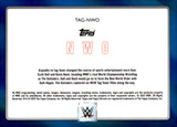 2025 NWO Kevin Nash Scott Hall Topps Chrome WWE Tag Teams Red White and Blue Refractor 52/85 #TAG-NWO