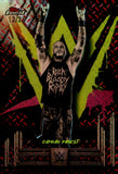 2025 Damian Priest Topps Finest WWE Common Red Black Vapor 12/25 #52 Smackdown