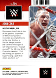 2022 John Cena Panini Chronicles WWE Contenders Season Ticket Green 91/99 #104 WWE Legends