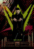 2025 Finn Balor Topps Finest WWE Common Red Black Vapor 07/25 #37 Monday Night Raw