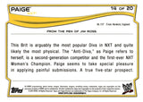 2014 Paige Topps Chrome WWE Rookie #14 NXT