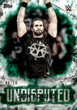 2018 Seth Rollins Topps WWE Undisputed Green 41/50 #39