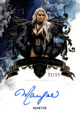 2025 Maryse Topps Royalty WWE Royalty Autographs Auto Autograph 33/99 #RAU-MAR