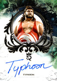 2025 Typhoon Topps Royalty WWE Influential Ink Auto Autograph 43/99 #INF-TYP