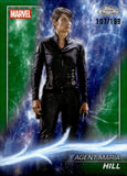 2025 Agent Maria Hill Topps Chrome Marvel Studios Green Refractor 107/199 #30 Avengers
