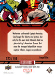 2023 Wolverine Upper Deck Marvel Allegiance Marvel Secret Wars 1984 Orange Glitter 023/199 #81