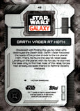2026 Darth Vader at Hoth Topps Chrome Star Wars Galaxy Mini-Diamonds Refractor #45