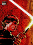 2026 Luke Skywalker Topps Chrome Star Wars Galaxy Mini-Diamonds Refractor #39
