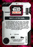 2026 Death Star Duel Topps Chrome Star Wars Galaxy Magenta Lava Refractor 248/250 #85 Darth Vader Obi-Wan Kenobi