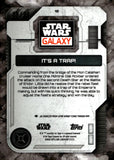 2026 It's A Trap Topps Chrome Star Wars Galaxy Wave Refractor 08/99 #18 Admiral Ackbar