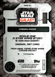 2026 Cassian Andor Topps Chrome Star Wars Galaxy Original Art Card Rogue One Atomic Refractor 040/150 #ARO-2