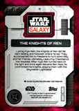 2026 The Knights of Ren Topps Chrome Star Wars Galaxy Magenta Lava Refractor 068/250 #11 Kylo Ren