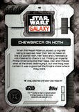 2026 Chewbacca on Hoth Topps Chrome Star Wars Galaxy Atomic Refractor 124/150 #10