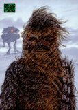 2026 Chewbacca on Hoth Topps Chrome Star Wars Galaxy Green Kaleidoscope Refractor 178/199 #10