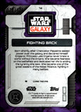 2026 Fighting Back Topps Chrome Star Wars Galaxy Purple Speckle Refractor 120/125 #74