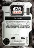 2026 On Hoth Topps Chrome Star Wars Galaxy Wave Refractor 17/99 #7