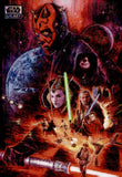 2026 The Chosen One Topps Chrome Star Wars Galaxy Wave Refractor 01/99 #14