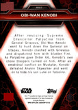 2025 Obi-Wan Kenobi Smugglers Outpost Topps Star Wars Finest Revenge of the Sith 20th Anniversary Orange Refractor 24/25 #ARS-2