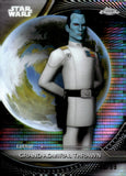 2025 Grand Admiral Thrawn Topps Chrome Star Wars Hyperspace Pulsar Refractor 68/99 #31