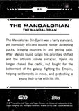 2024 The Mandalorian Topps Chrome Star Wars Green Refractor 15/99 #21
