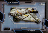 2024 The Ghost Topps Chrome Star Wars Starship Blue Prints #S-3